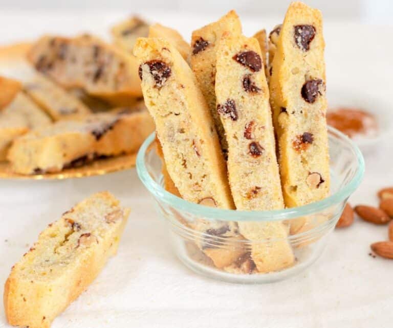 Passover Mandel Bread with Chocolate Chip